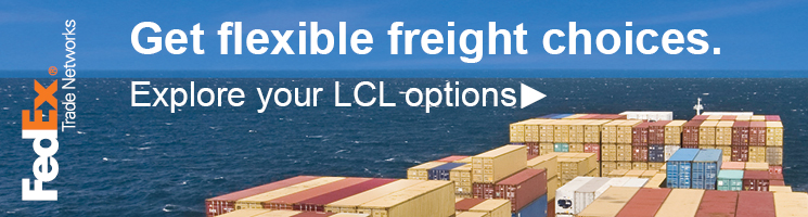 Freight Forward container banner